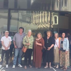 Divas Day Tours traveled to Sydney this morning, enjoyed a lovely lunch in town before going to see Tina the Musical at the Theatre Royal.